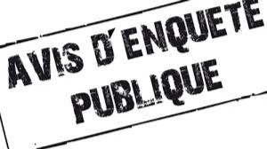 avis enquete publique