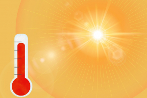 soleil et thermomètre