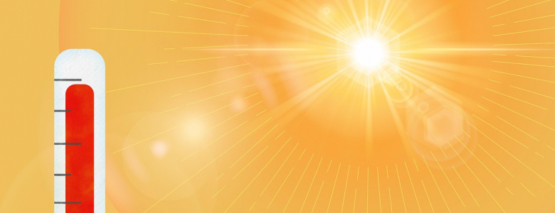 soleil et thermomètre